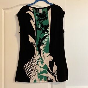 Chicos travelers gorgeous blouse size Chicos 1 (us size 8/10) NWT